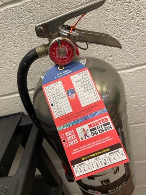 Restaurant & Retail Fire Extinguisher Service NYC 1