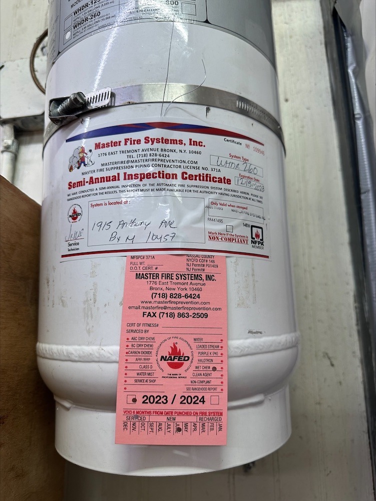 Read more about the article What Fire Protection Contractor Does Semi-Annual Suppression System Inspection in NYC