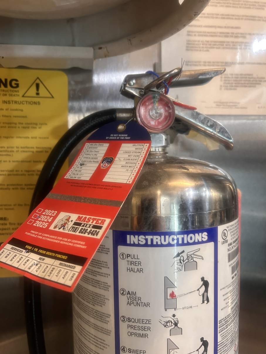 Master Fire Prevention Systems Inspection and Testing Commercial Cooking Equipment NYC Restaurant Kitchens 49