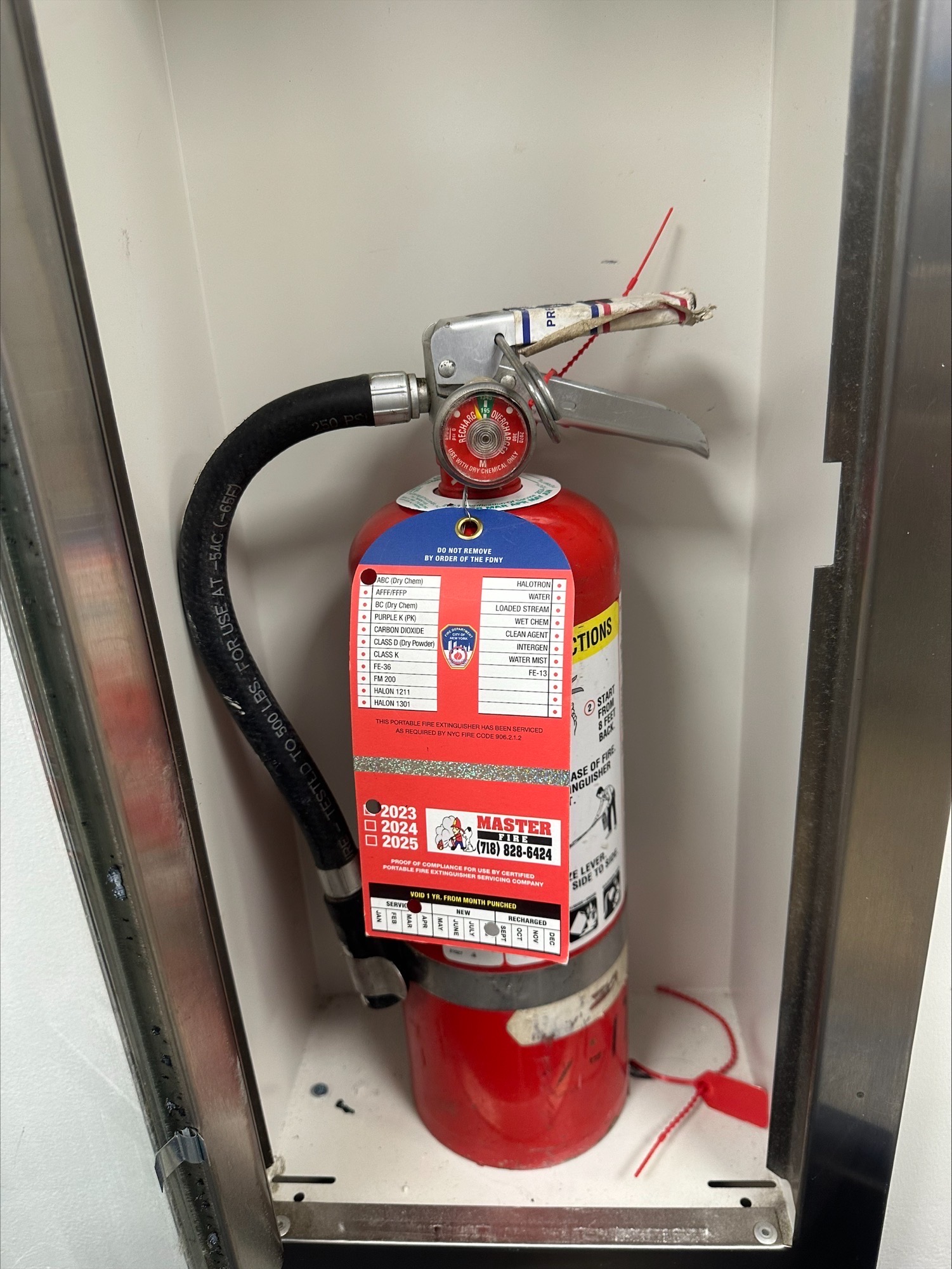 Fire Extinguisher Recharge Replacement & Disposal NYC