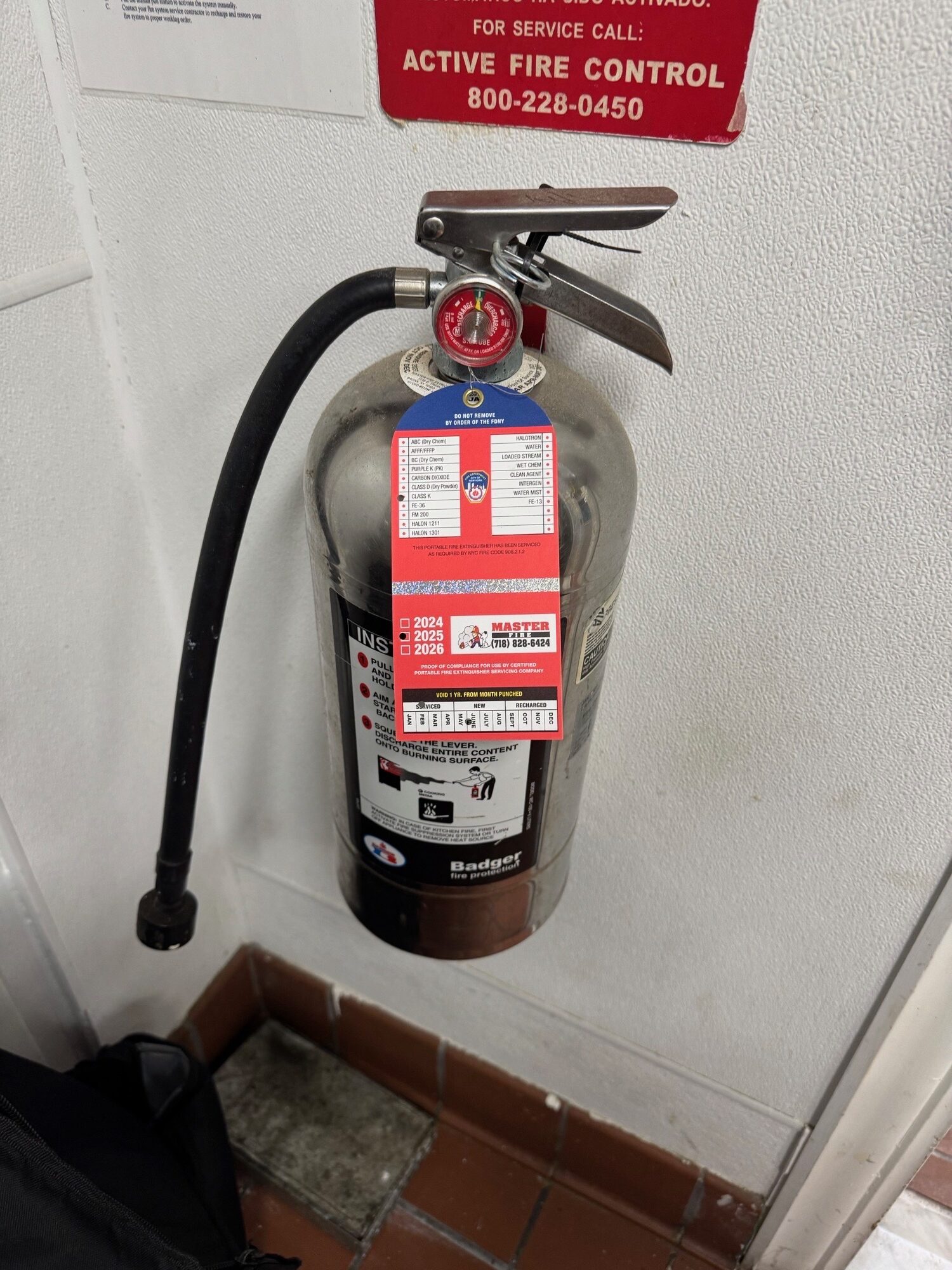 Westchester Restaurant Fire Extinguisher Service Signs Guide 1