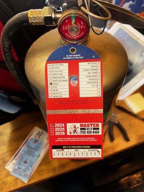 Westchester Restaurant Fire Extinguisher Service Signs Guide 2