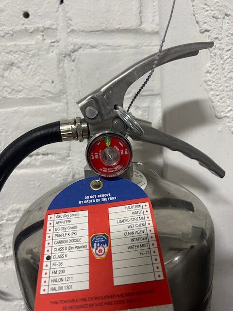 Westchester Restaurant Fire Extinguisher Service Signs Guide 4