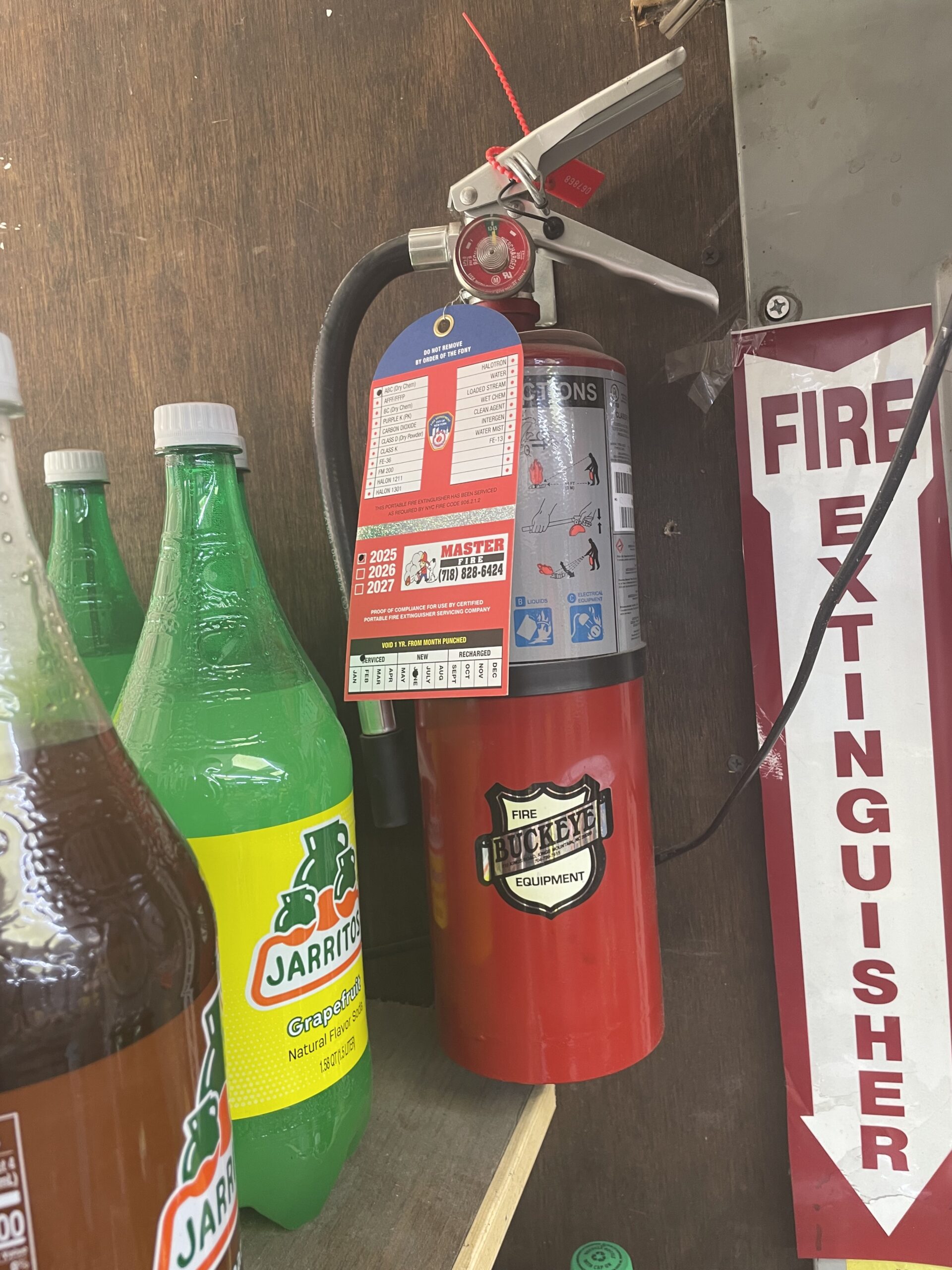 Westchester Restaurant Fire Extinguisher Service Signs Guide 6