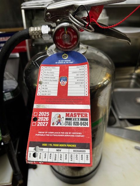 Throgs Neck Bronx Restaurant Fire Suppression Inspection Service Tosca 5